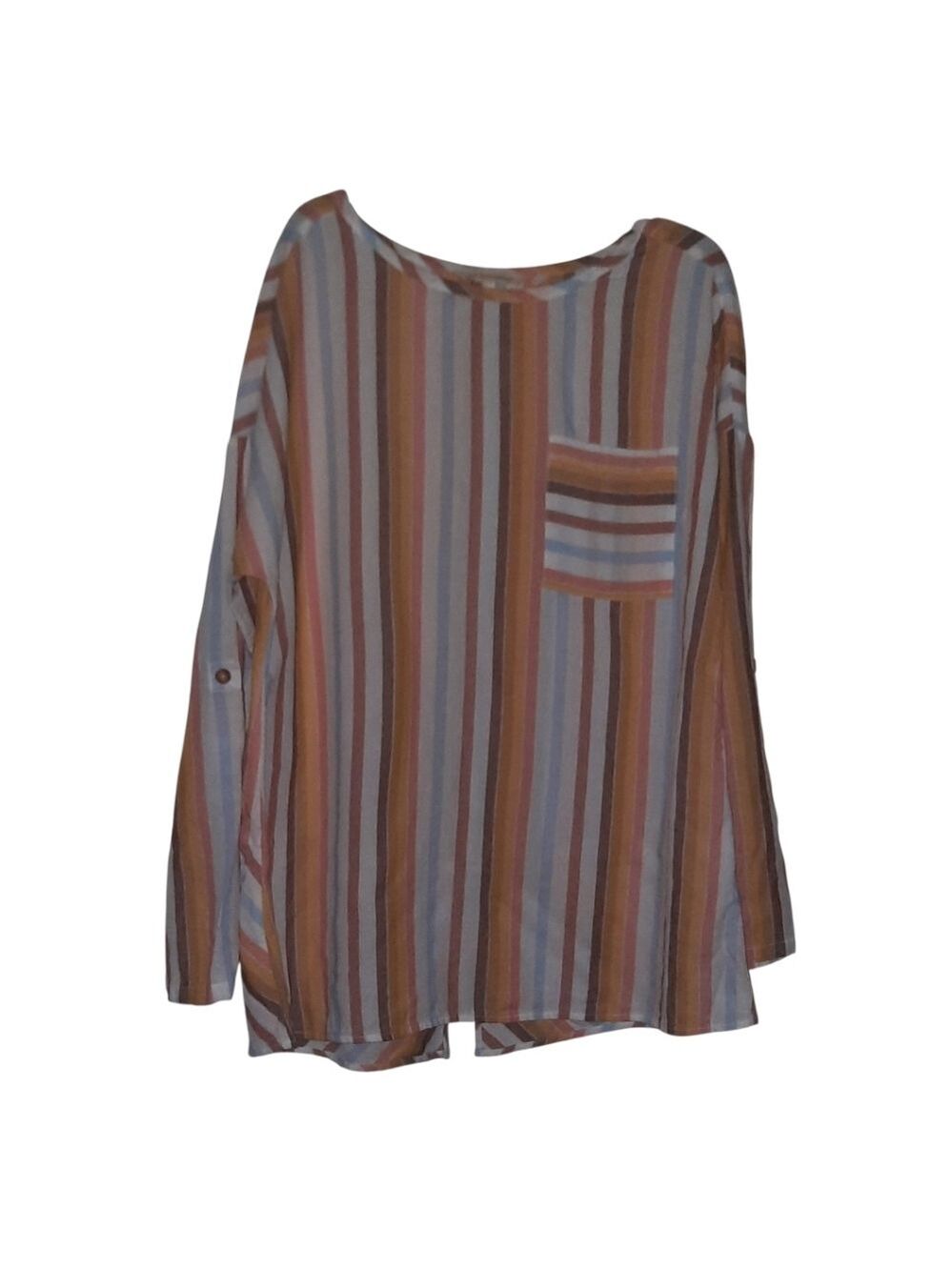 Soft Surroundings Enyo Striped Tunic Top Small
